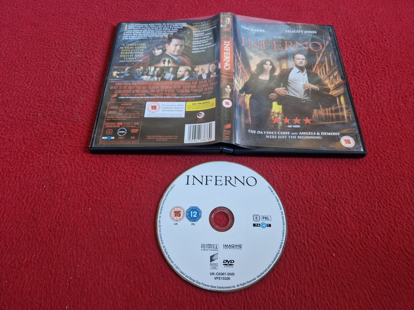 INFERNO DVD