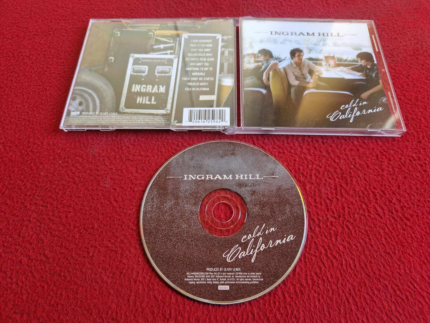 INGRAM HILL COLD IN CALIFORNIA CD