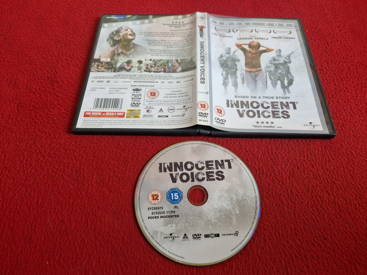 INNOCENT VOICES DVD