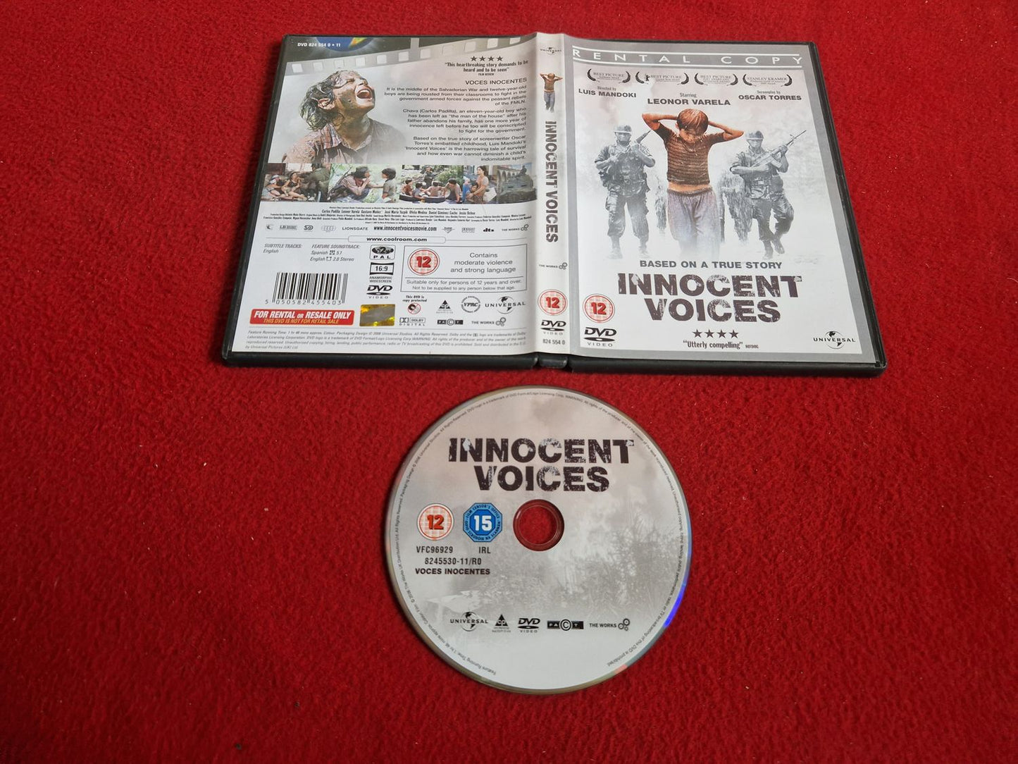 INNOCENT VOICES DVD