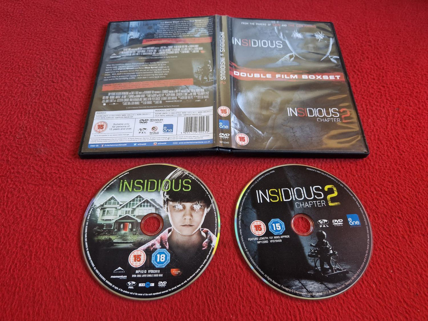 INSIDIOUS / INSIDIOUS 2 DVD