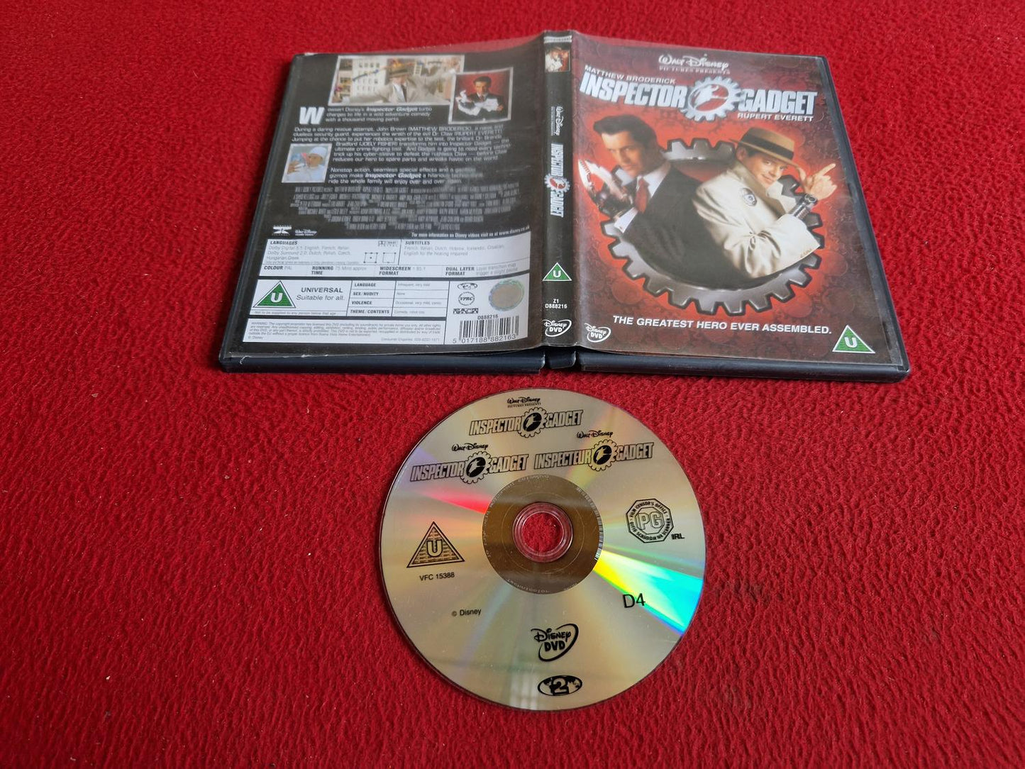 INSPECTOR GADGET DVD