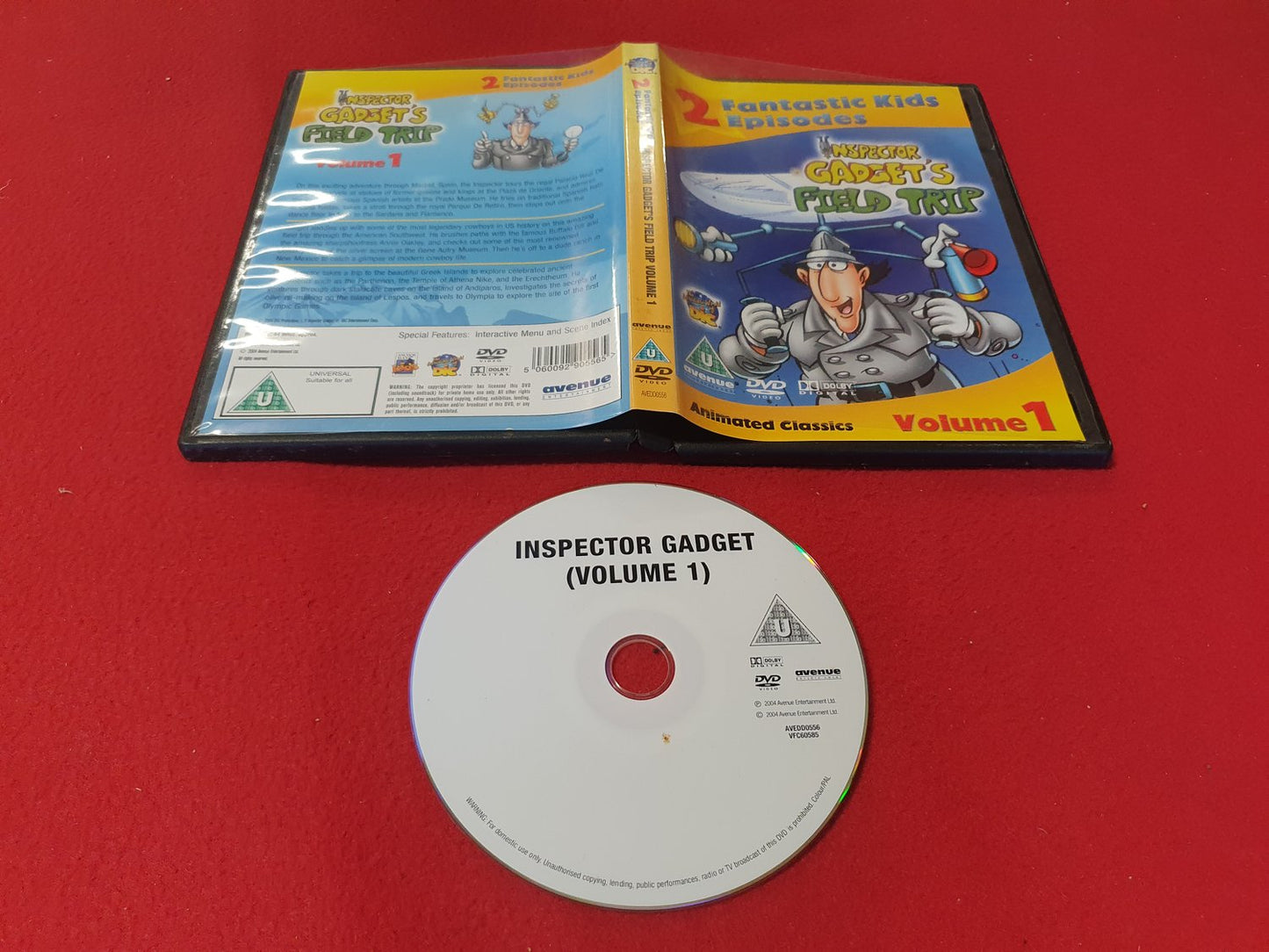 INSPECTOR GADGETS FIELD TRIP VOLUME 1 till DVD