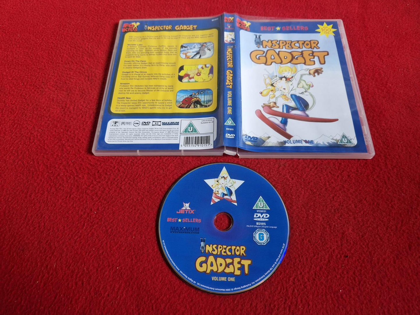 INSPECTOR GADGET VOLUME ONE DVD