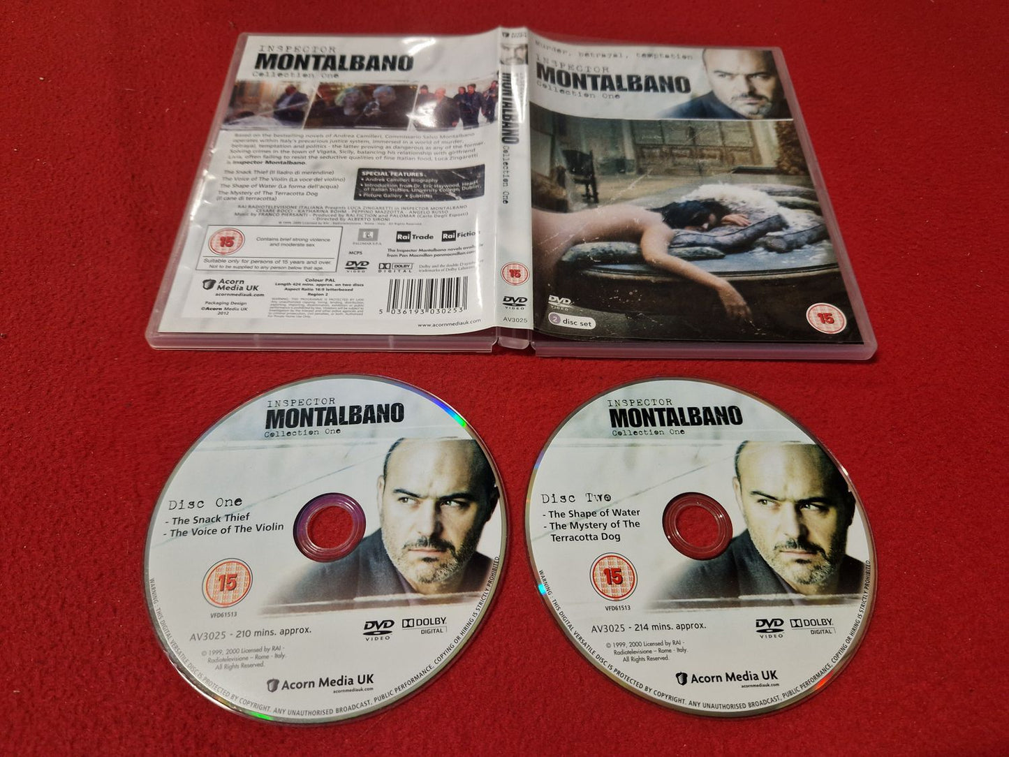 INSPECTOR MONTALBANO COLLECTION 1 till DVD