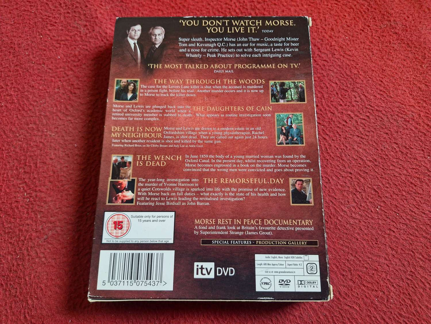 INSPECTOR MORSE SERIES 8 BOX DVD