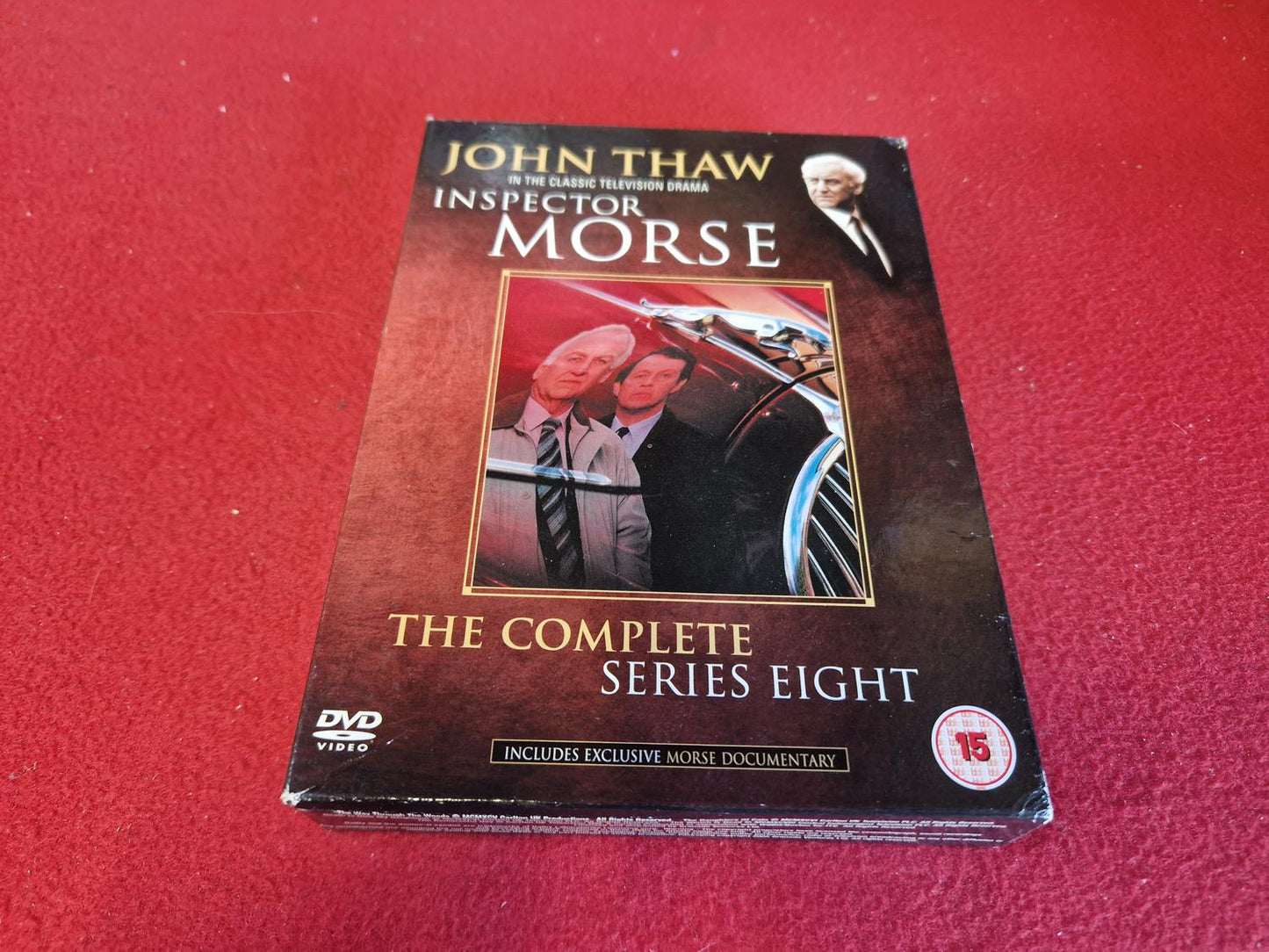 INSPECTOR MORSE THE COMPLETE SERIES 8 BOX till DVD