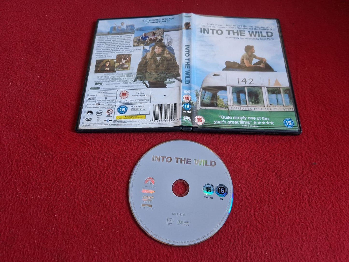 INTO THE WILD DVD