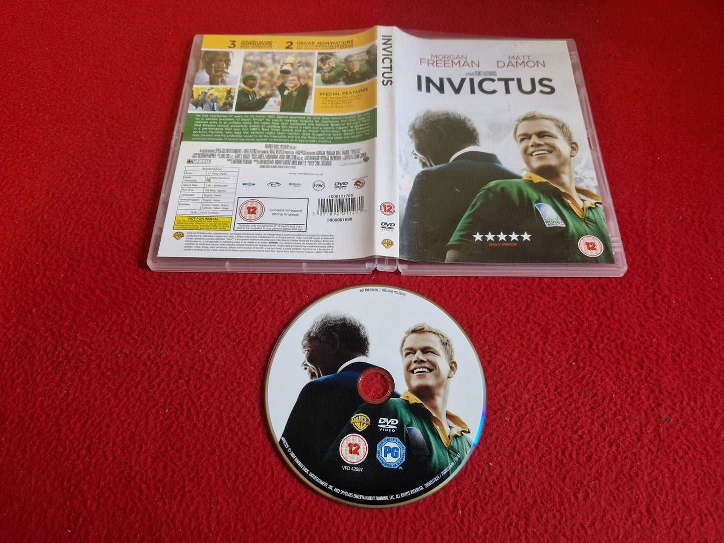 INVICTUS DVD