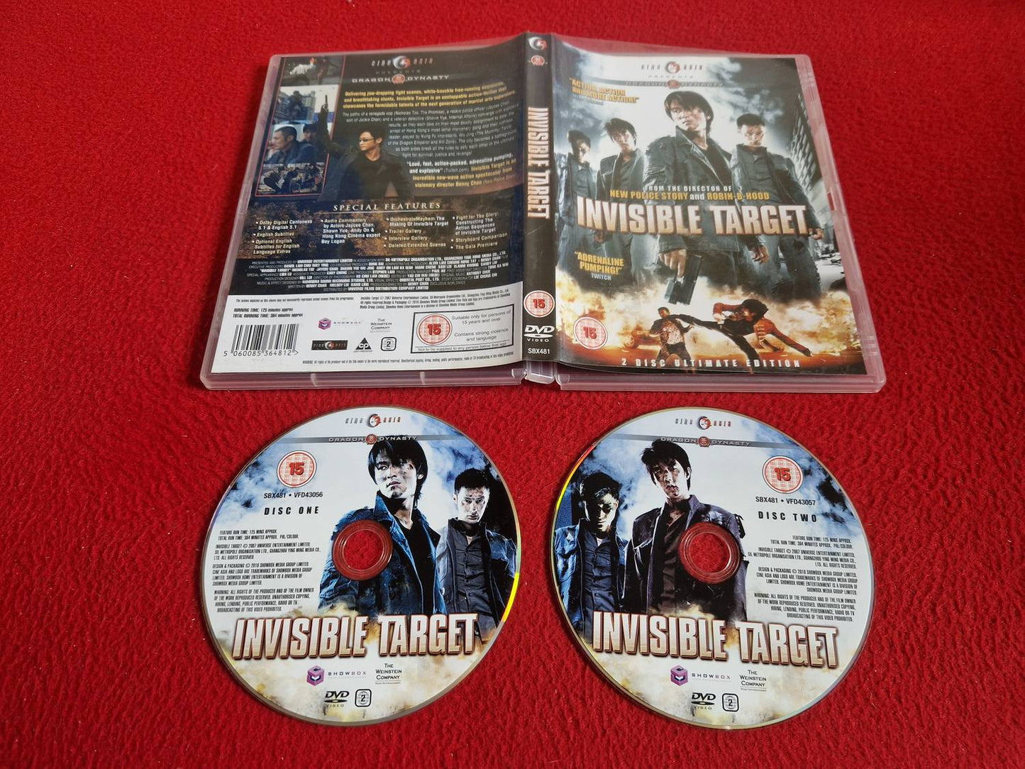INVISIBLE TARGET DVD