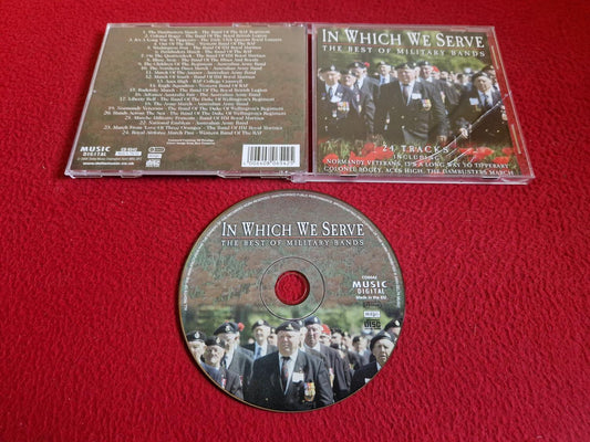 IN WHICH WE SERVE THE BEST OF MILITARY BANDS CD