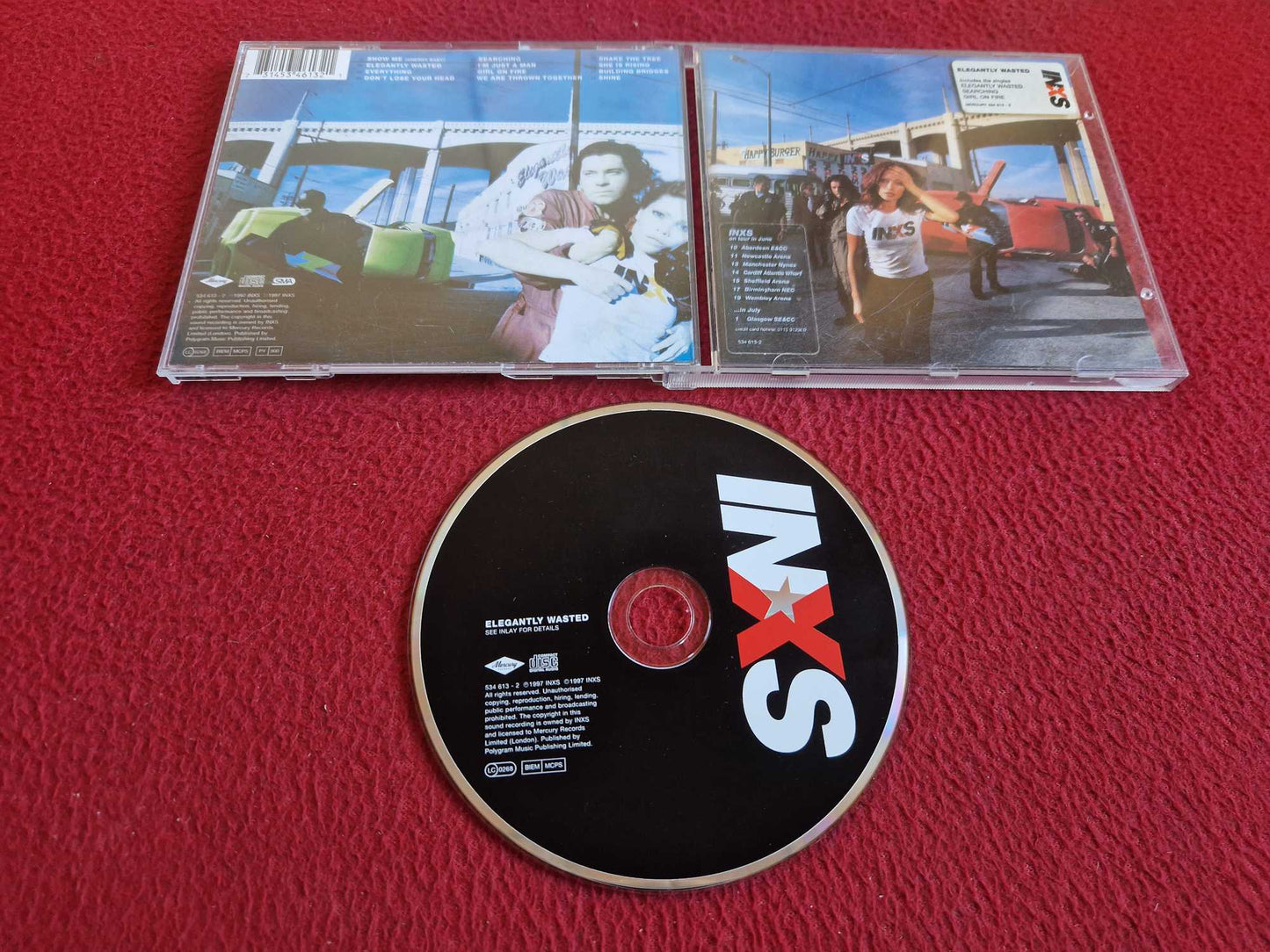 INXS ELEGANTLY WASTED CD