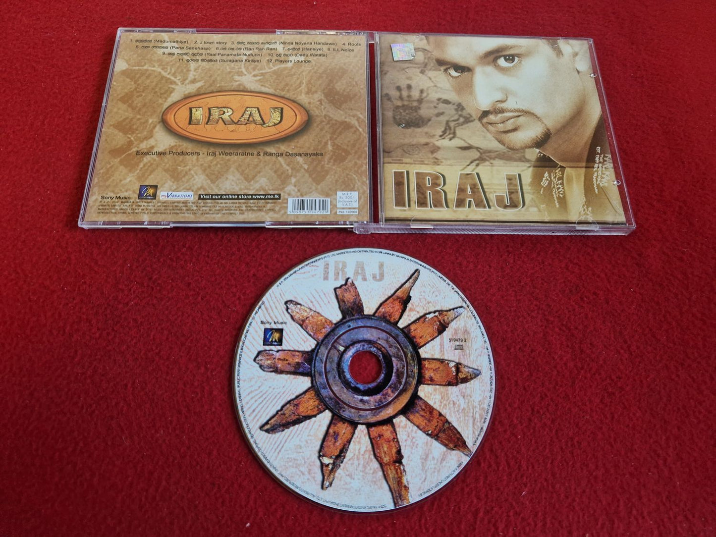 IRAJ - IRAJ till CD