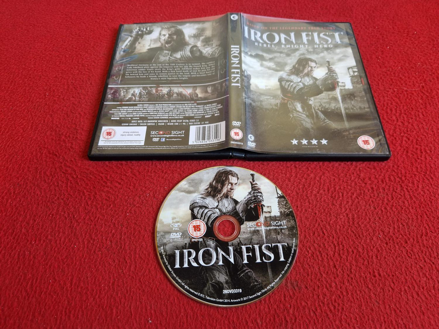 IRON FIST DVD