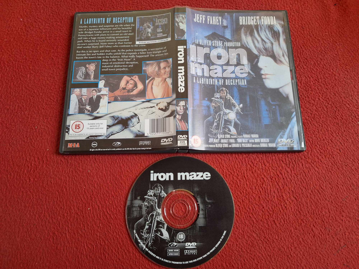 IRON MAZE DVD