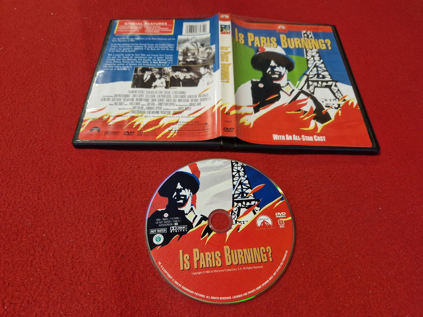 IS PARIS BURNING? till DVD
