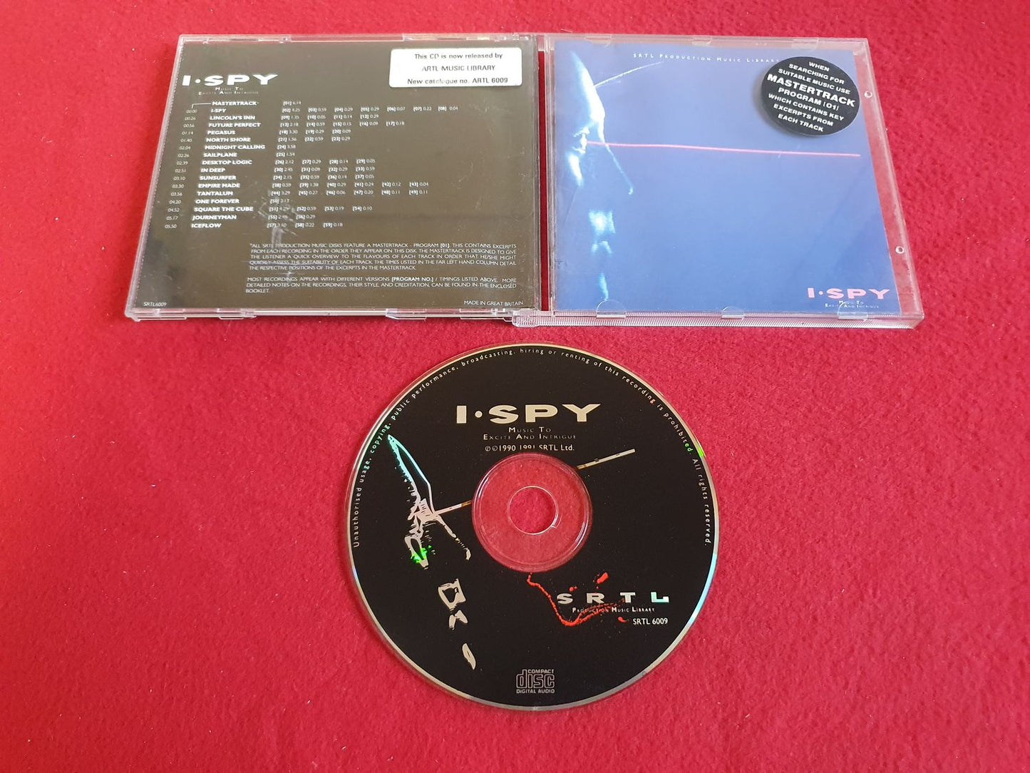 I SPY MUSIC TO EXCITE AND INTRIGUE till CD