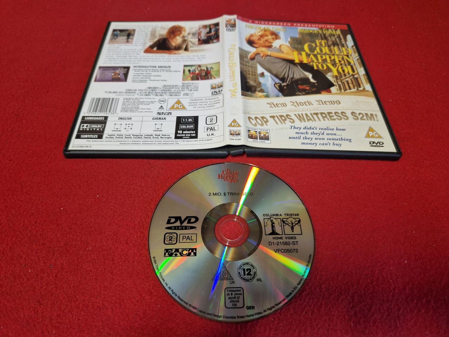 IT COULD HAPPEN TO YOU till DVD