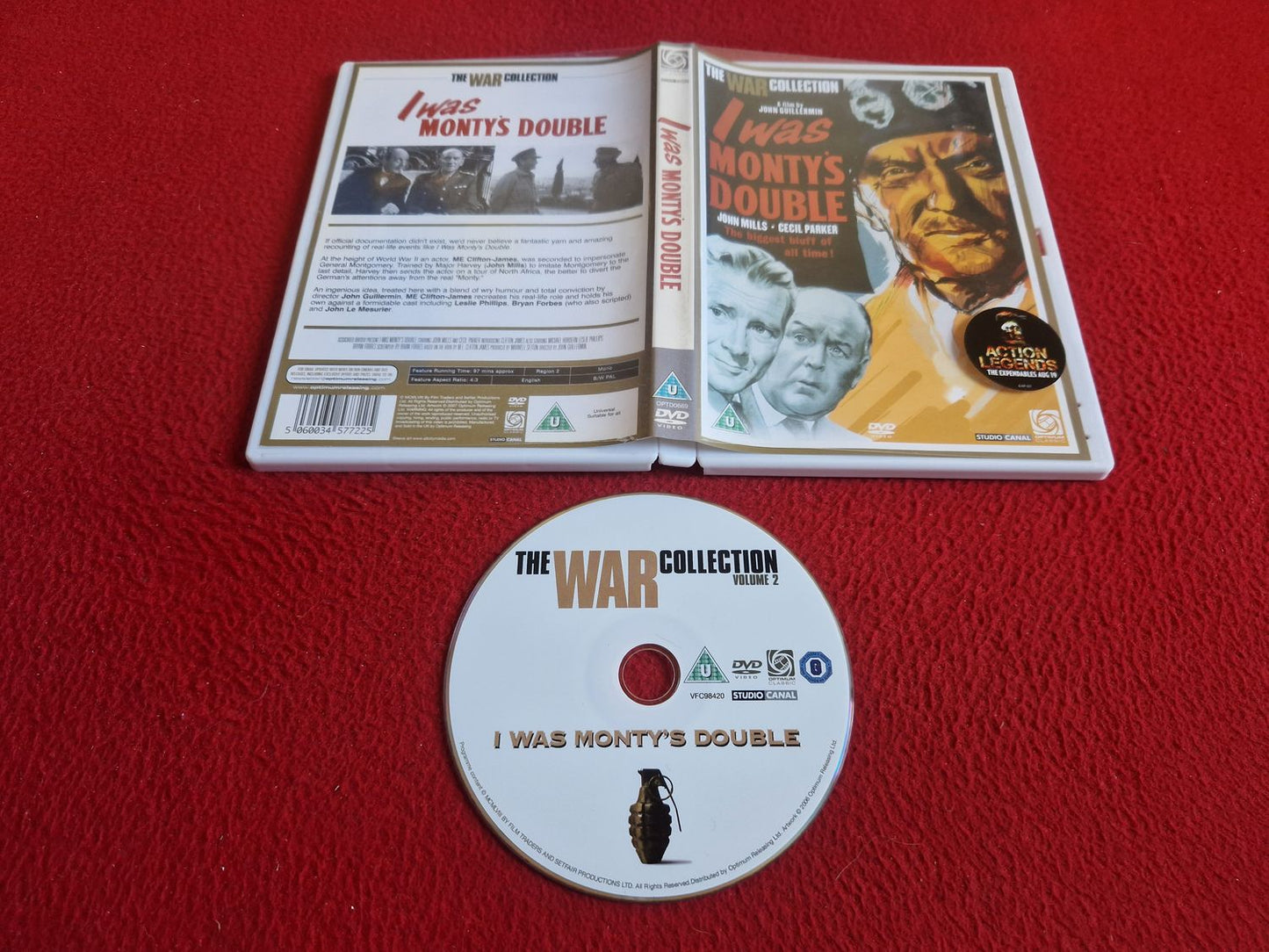 I WAS MONTY'S DOUBLE DVD