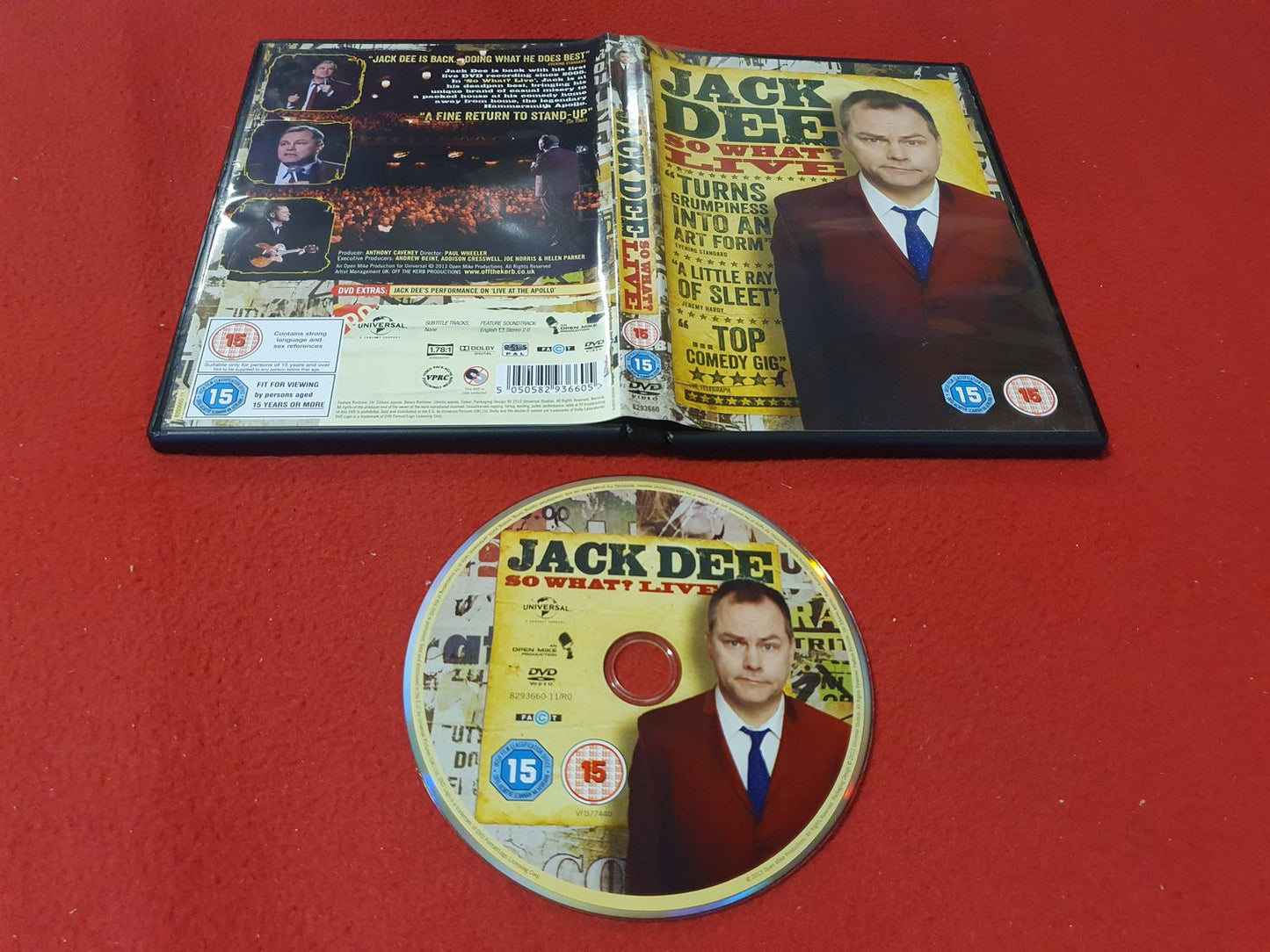 JACK DEE SO WHAT LIVE till DVD