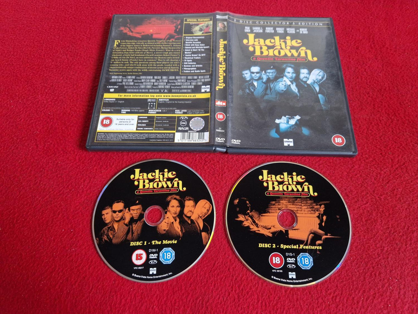 JACKIE BROWN DVD