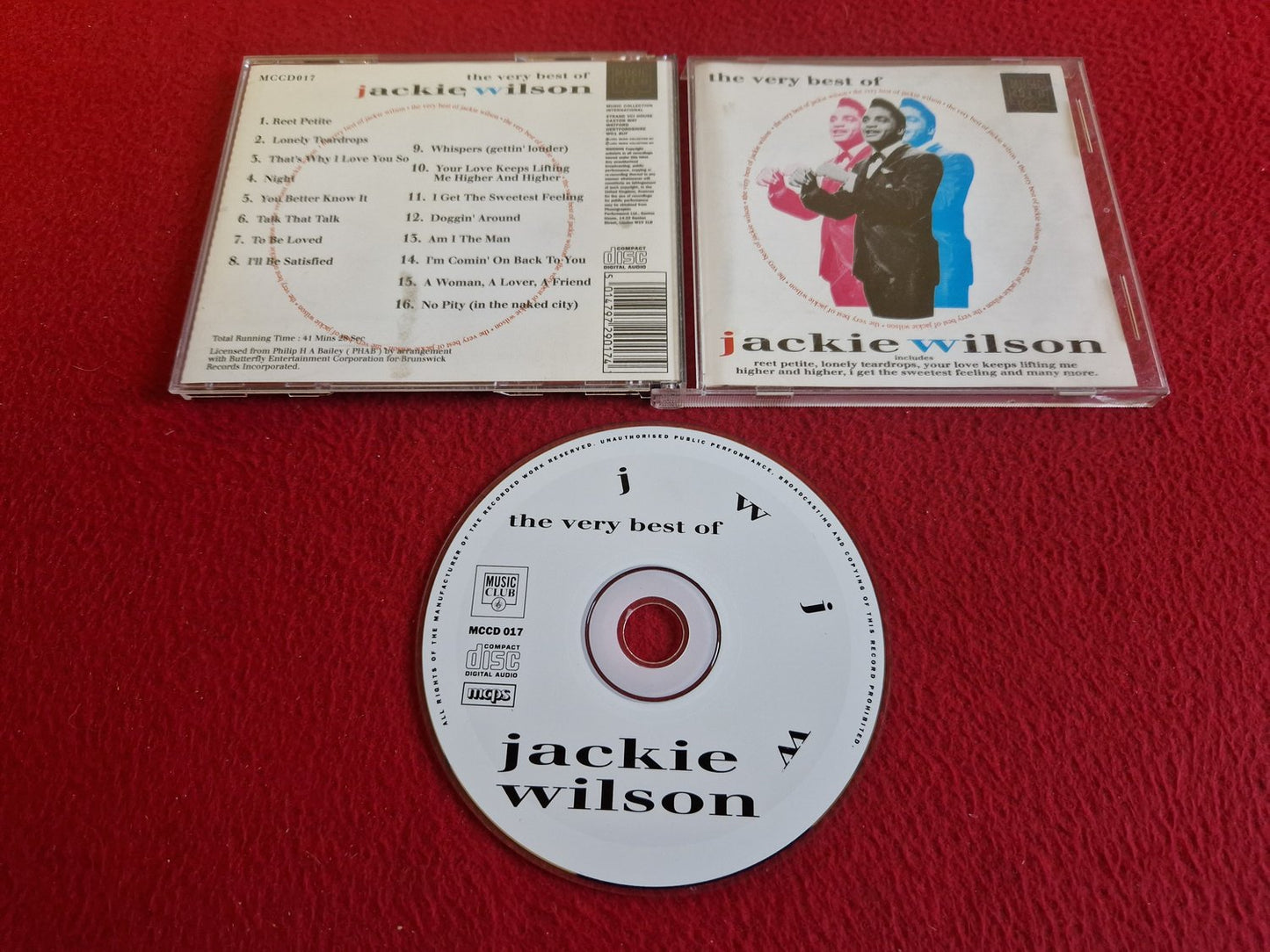 JACKIE WILSON THE VERY BEST OF CD