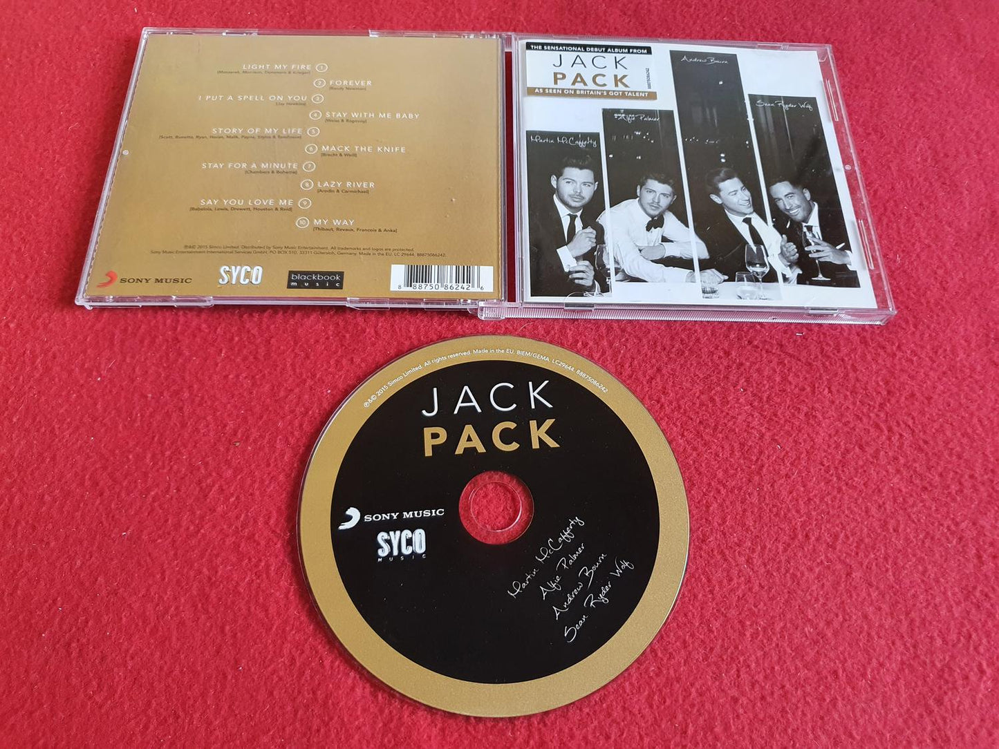 JACK PACK - JACK PACK till CD