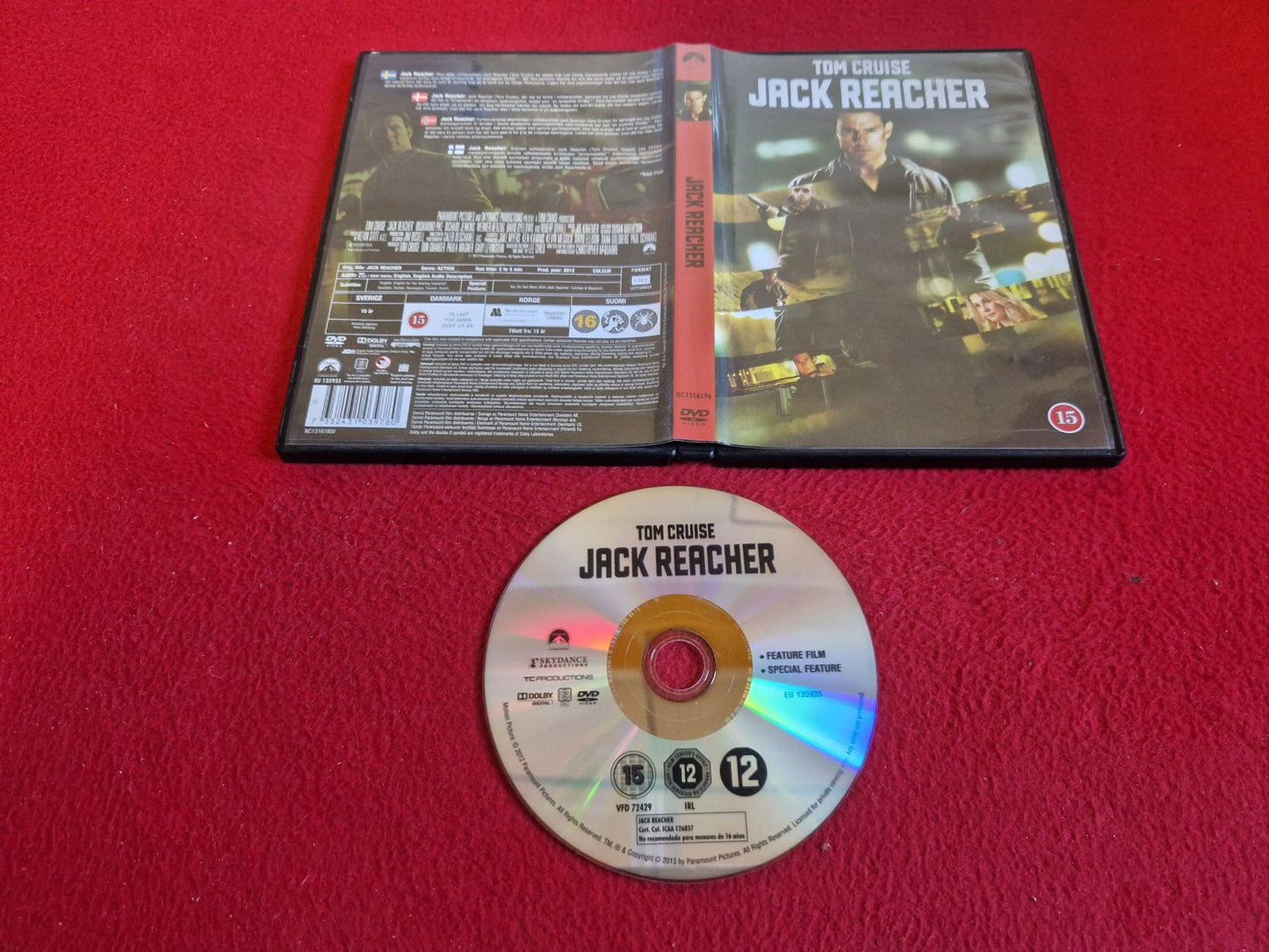 JACK REACHER DVD