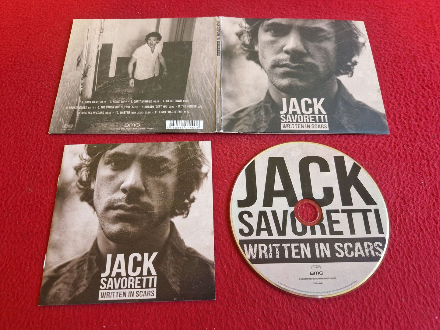 JACK SAVORETTI WRITTEN IN SCARS CD