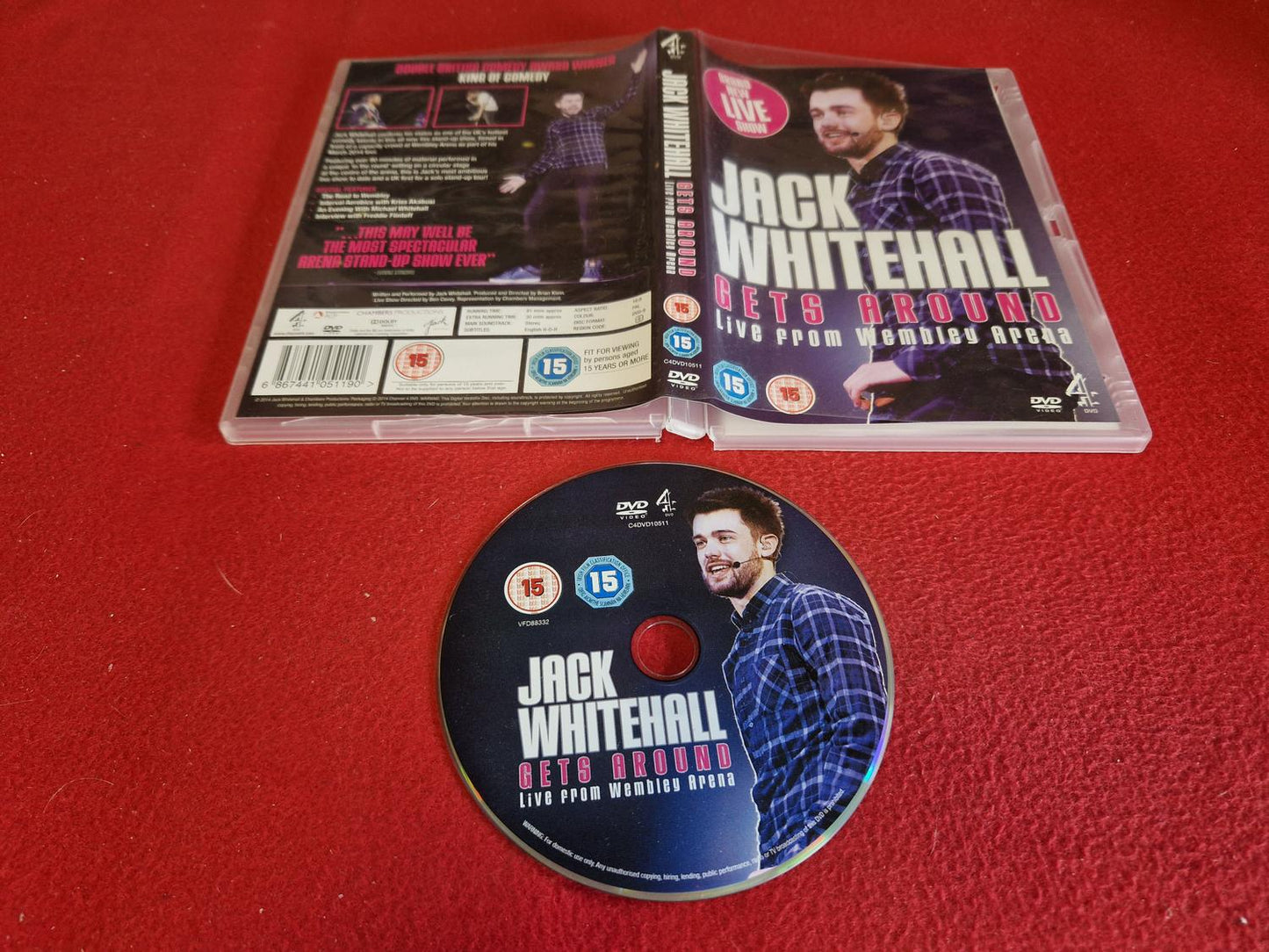 JACK WHITEHALL GETS AROUND LIVE FROM WEMBLEY ARENA till DVD