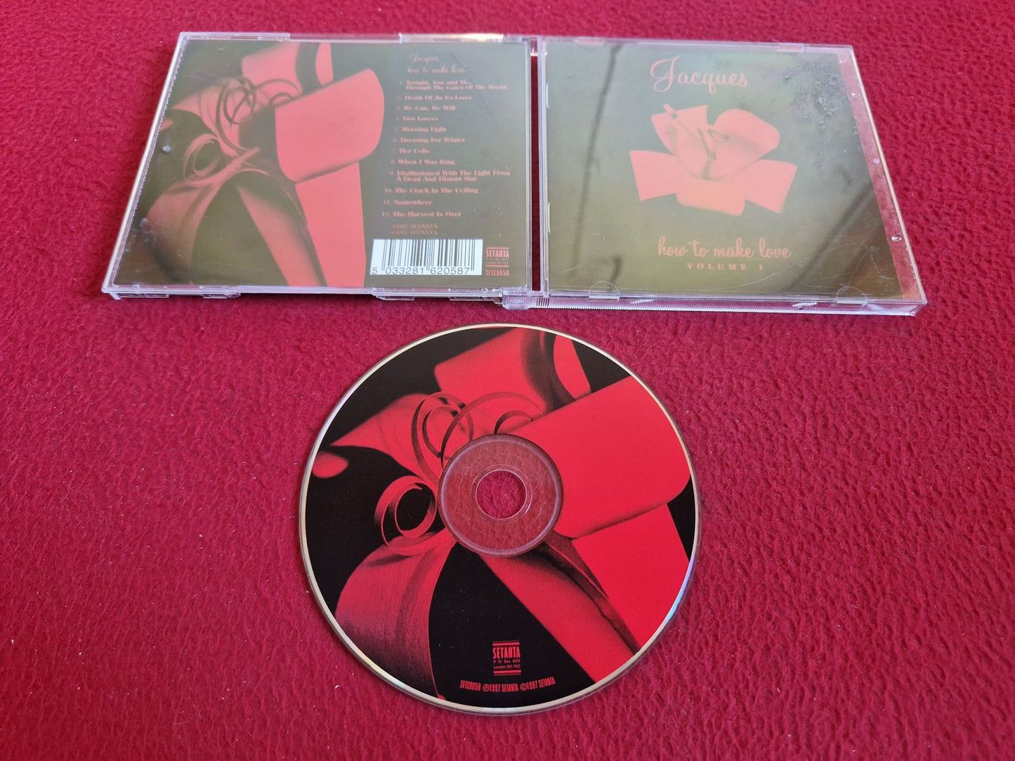 JACQUES HOW TO MAKE LOVE VOLUME 1 CD