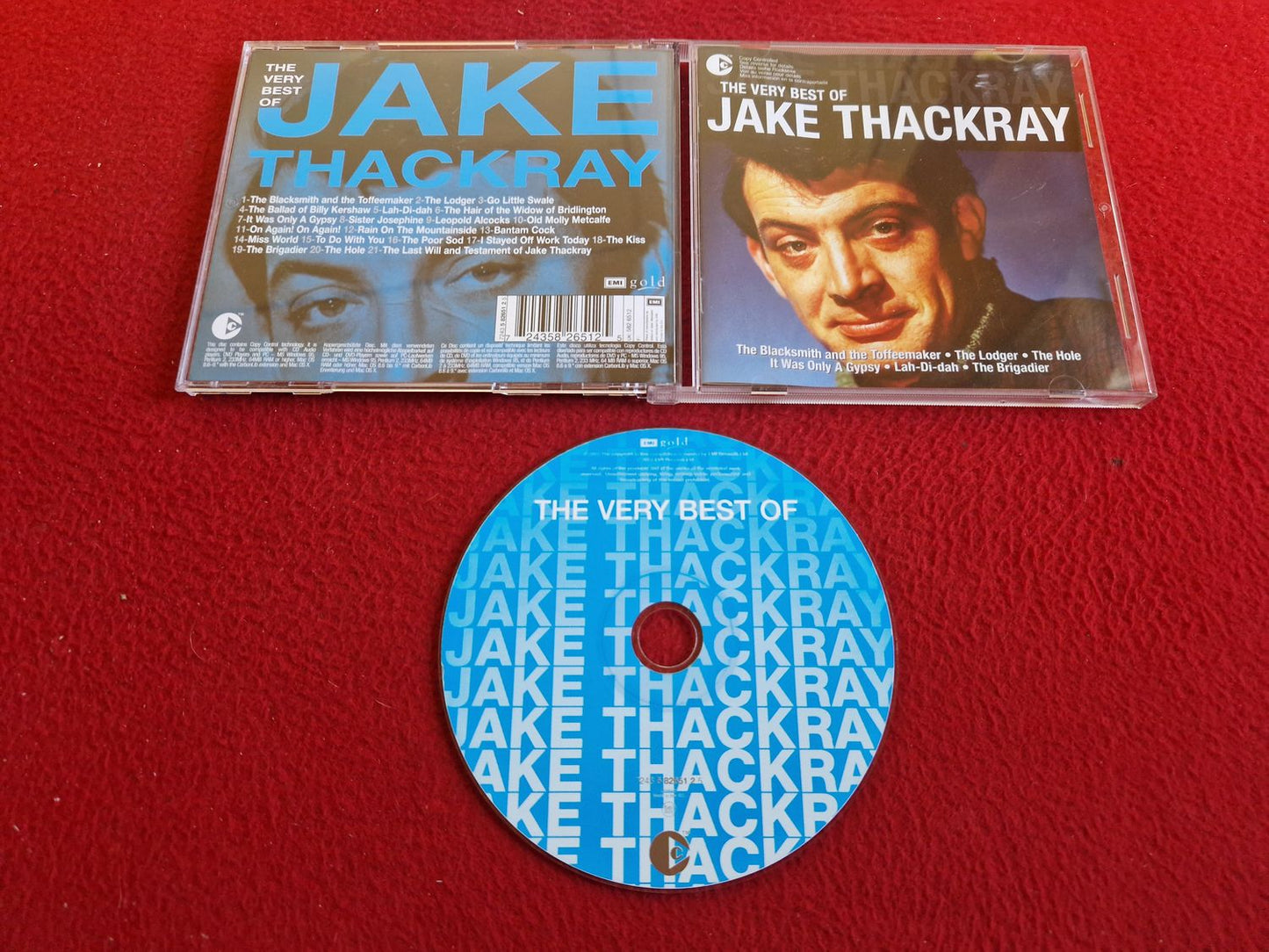 JAKE THACKRAY THE VERY BEST OF CD