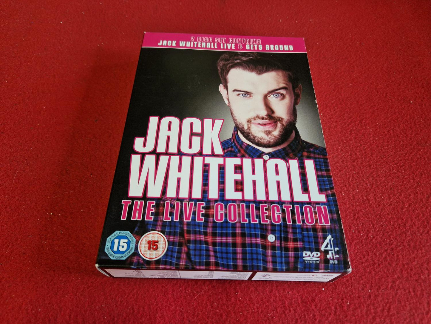 JAKE WHITEHALL THE LIVE COLLECTION BOX till DVD