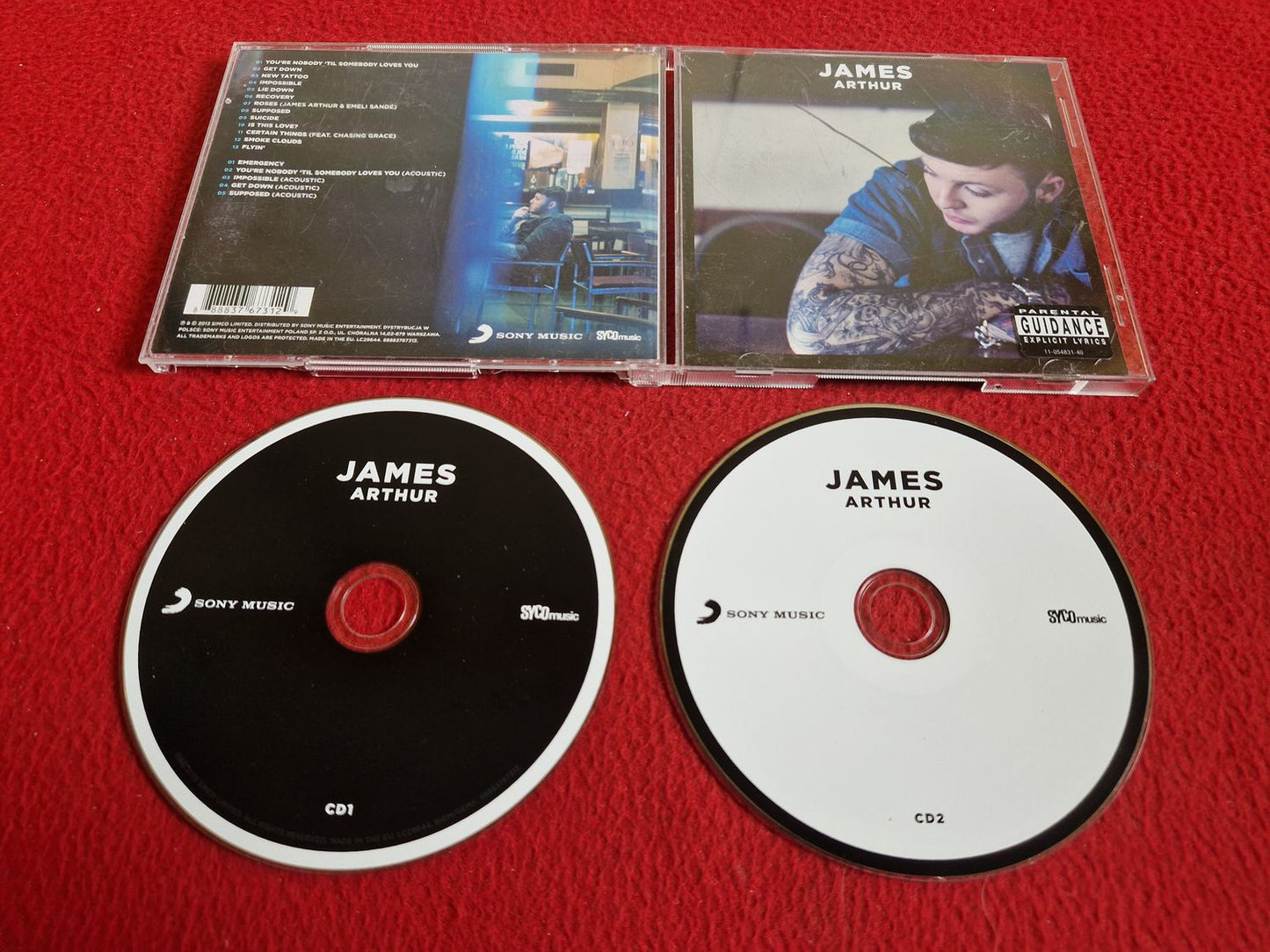 JAMES ARTHUR CD