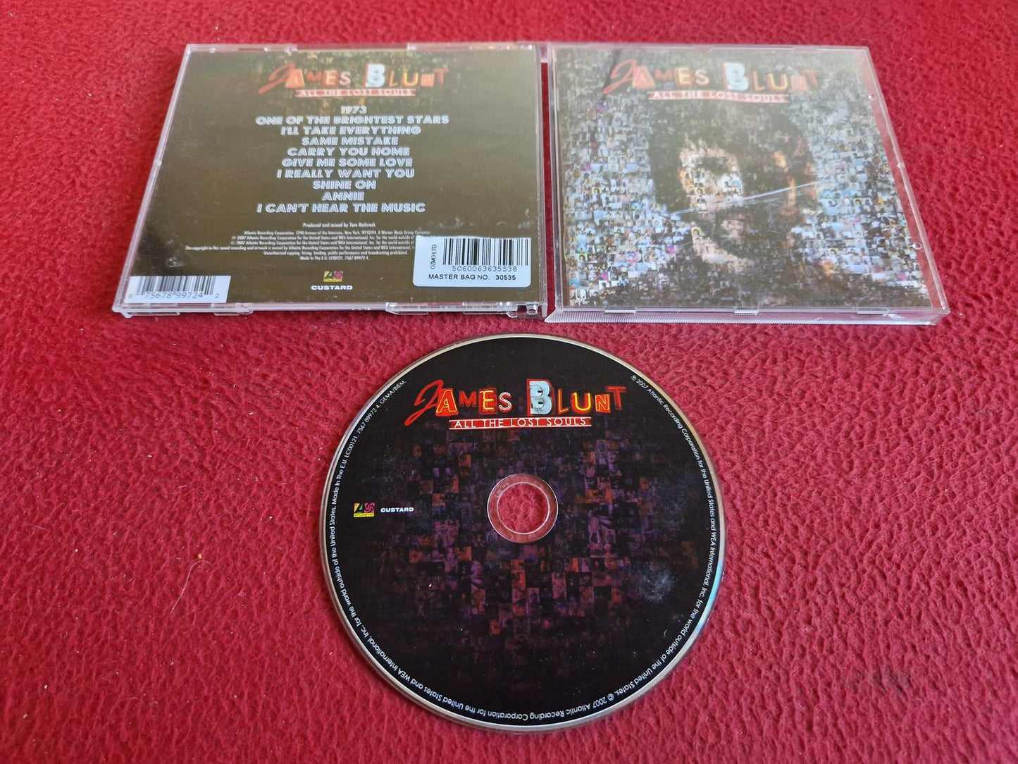 JAMES BLUNT ALL THE LOST SOULS CD