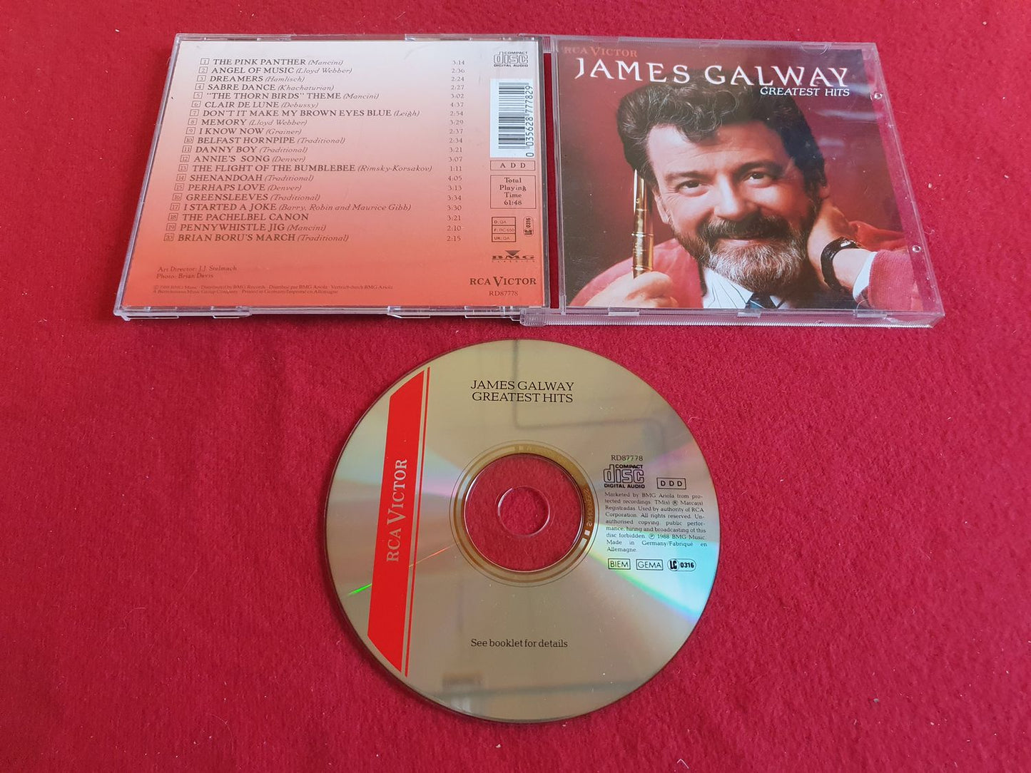 JAMES GALWAY GREATEST HITS till CD