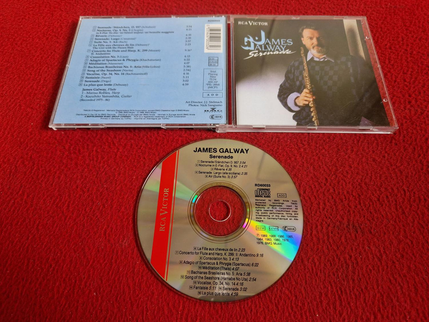 JAMES GALWAY SERENADE CD