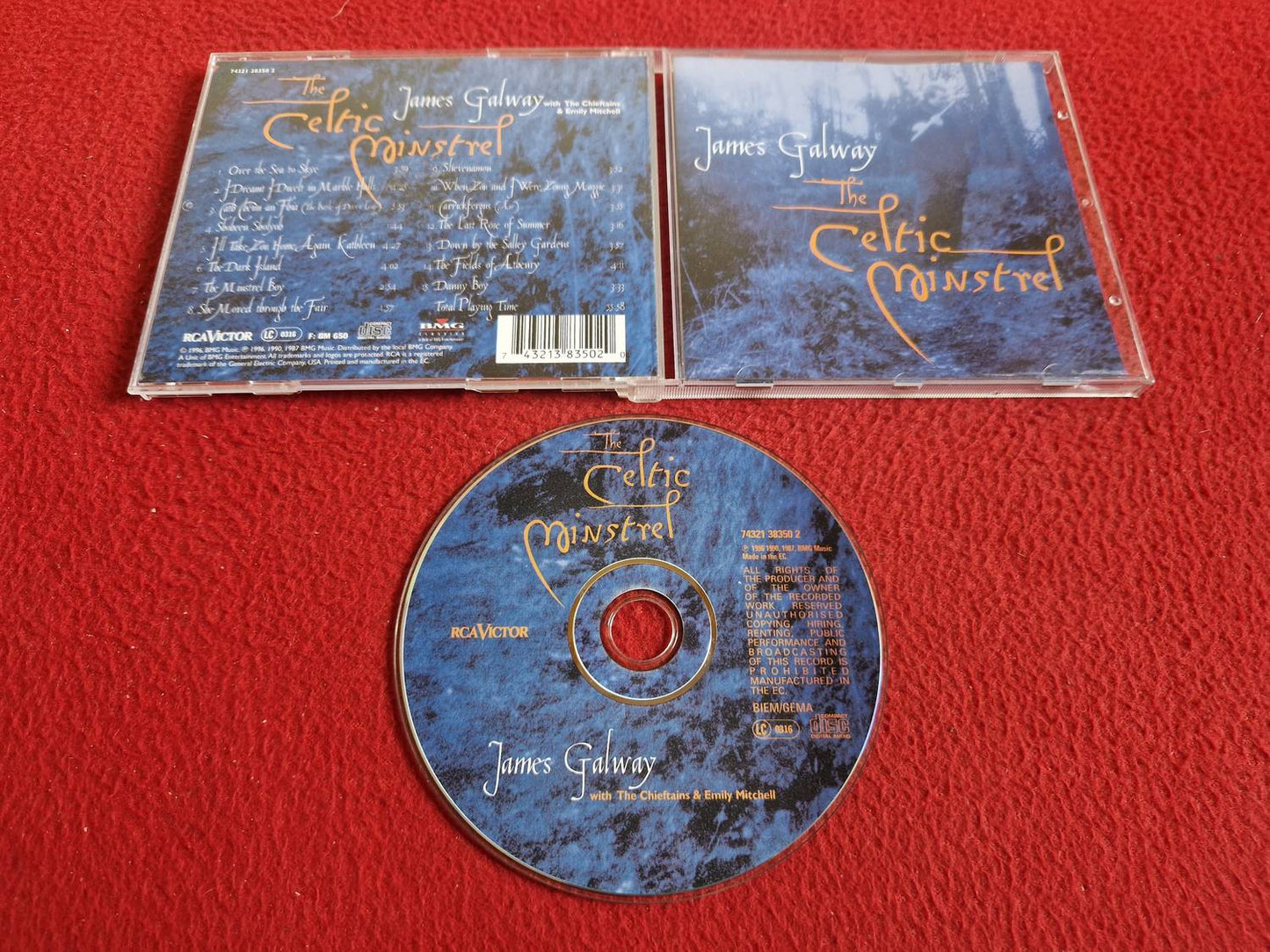 JAMES GALWAY THE CELTIC MINSTREL CD