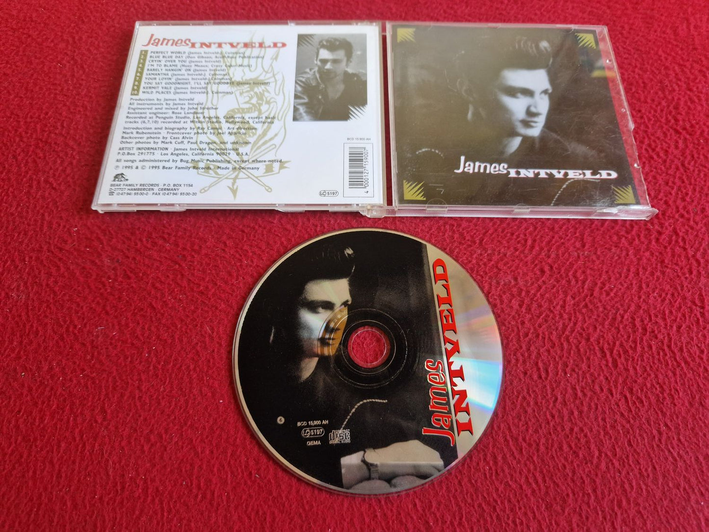 JAMES INTVELD - JAMES INTVELD CD