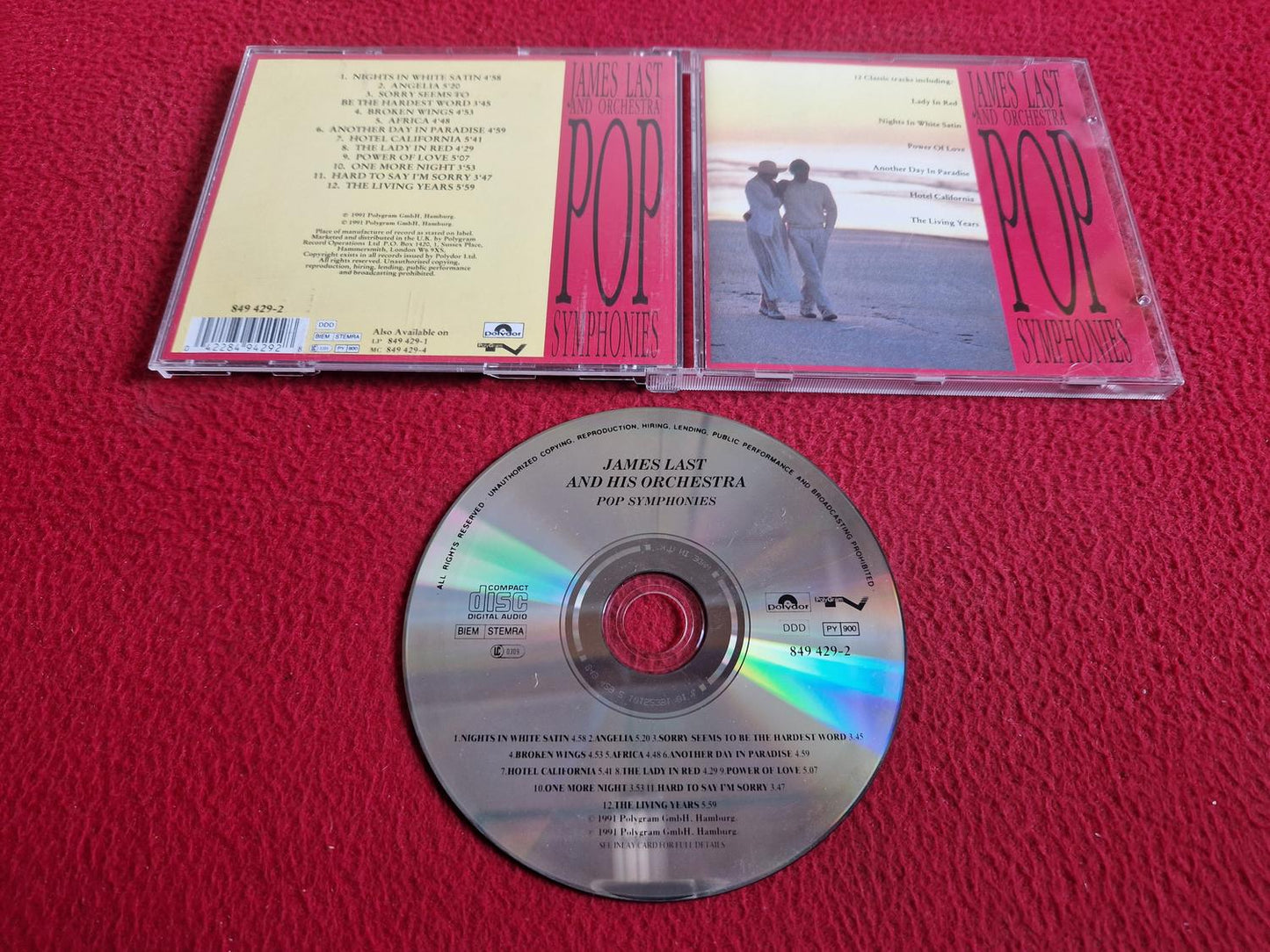 JAMES LAST AND ORCHESTRA POP SYMPHONIES CD