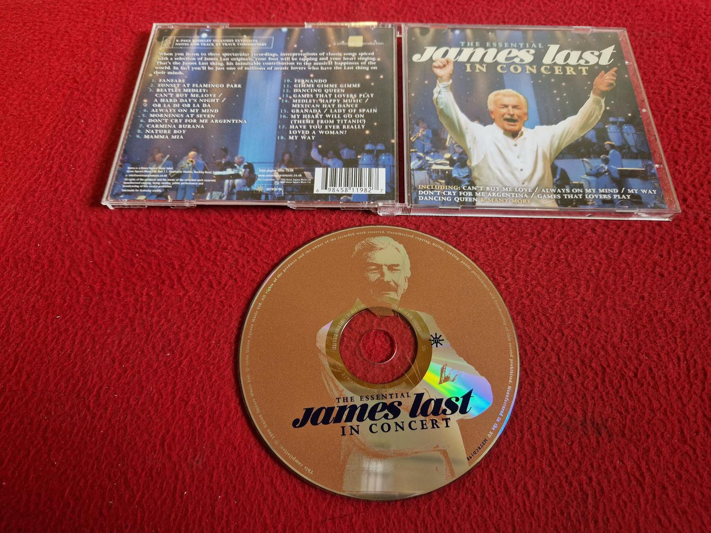 JAMES LAST IN CONCERT THE ESSENTIAL CD