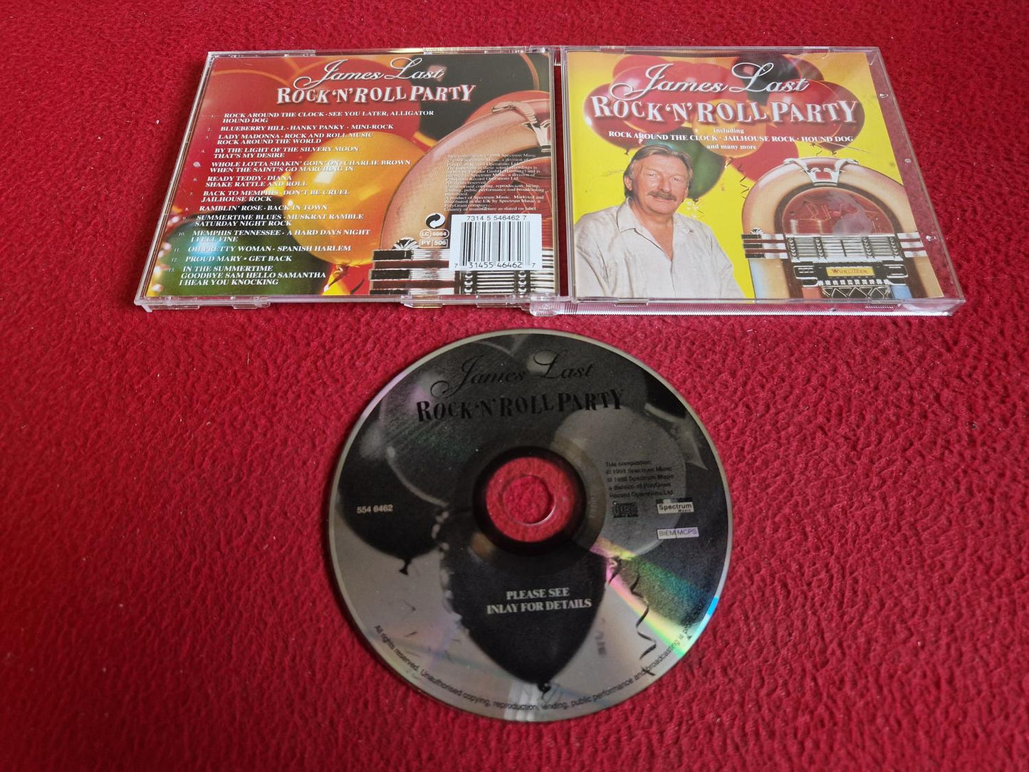 JAMES LAST ROCK 'N' ROLL PARTY CD