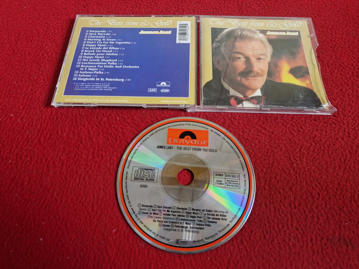 JAMES LAST THE BEST FROM 150 GOLD CD
