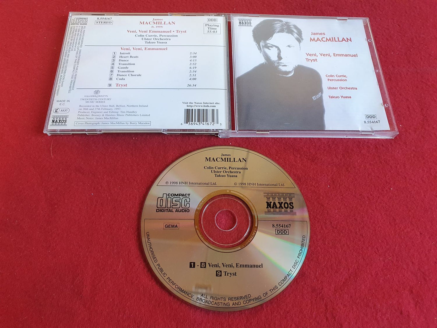 JAMES MACMILLAN VENI VENI EMMANUEL TRYST till CD