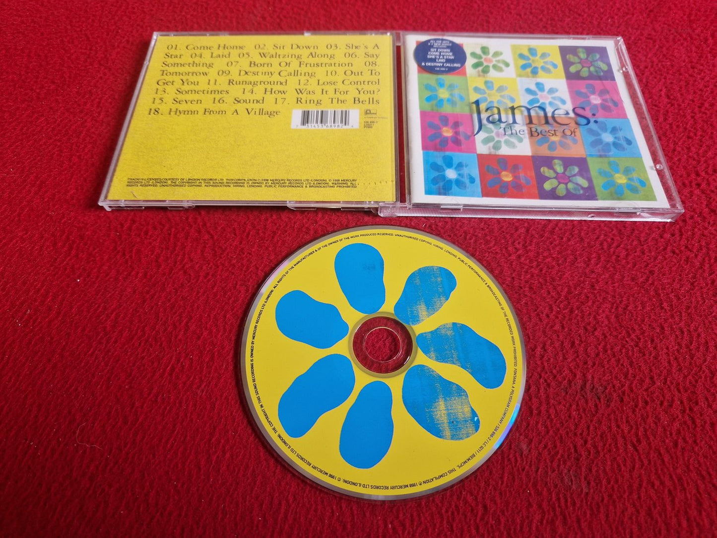 JAMES THE BEST OF CD