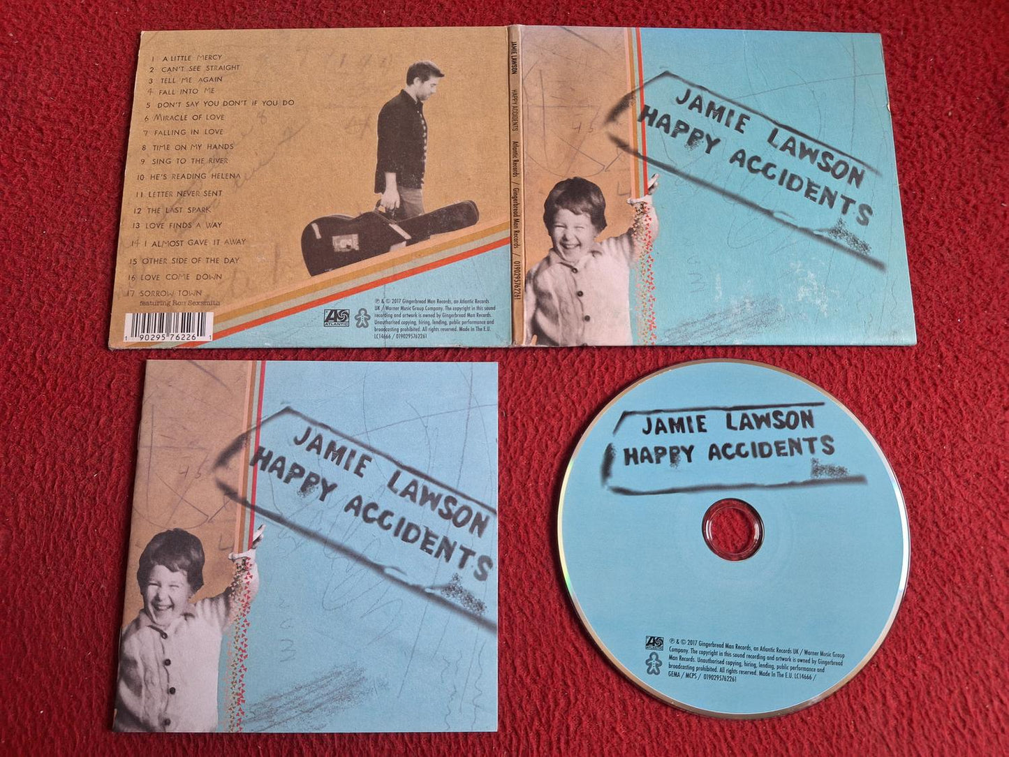 JAMIE LAWSON HAPPY ACCIDENTS CD