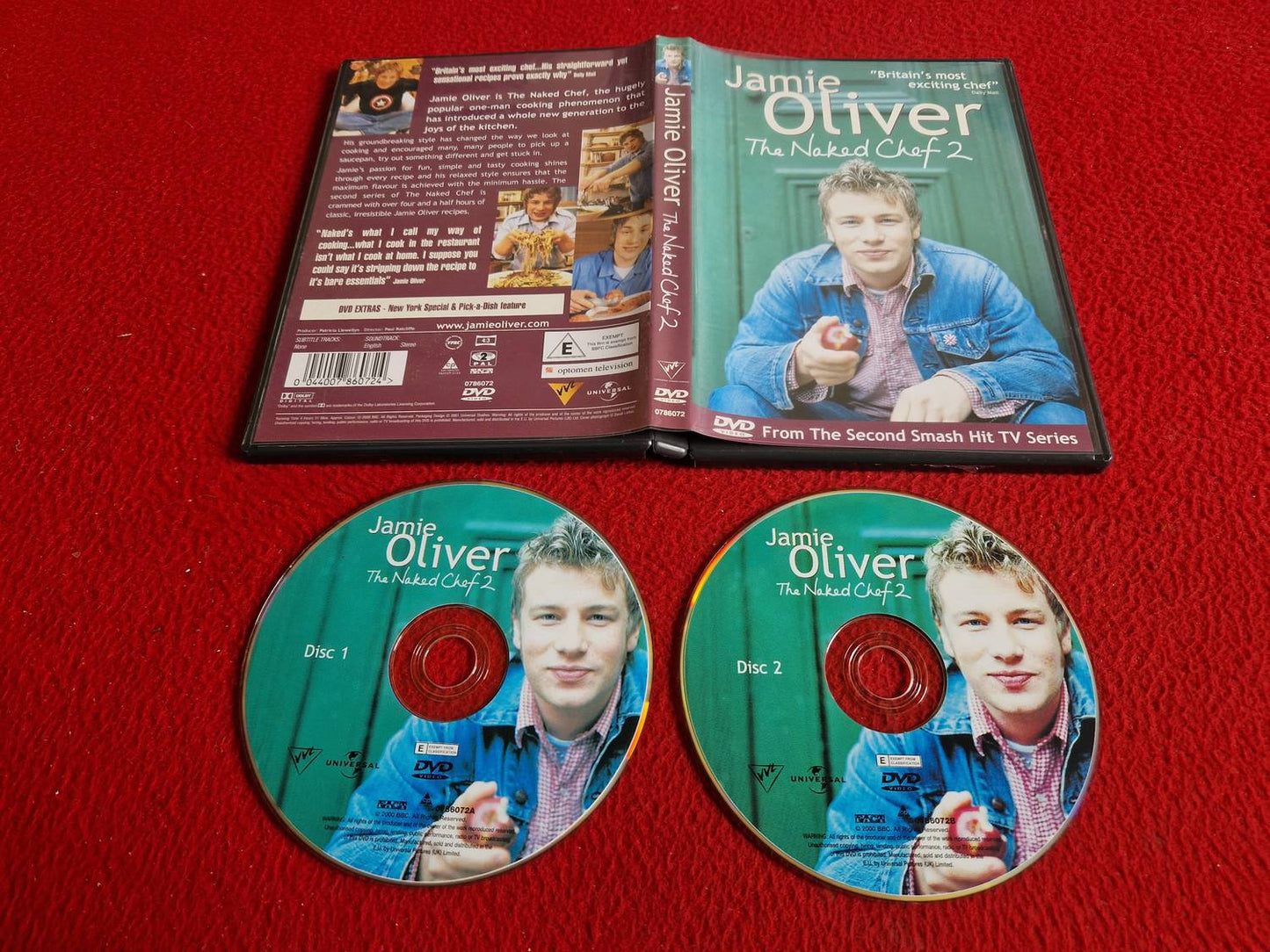 JAMIE OLIVER THE NAKED CHEF 2 DVD