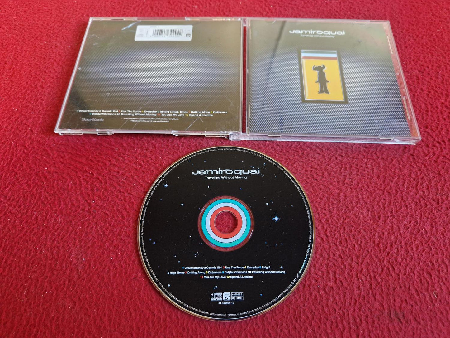 JAMIROQUAI TRAVELLING WITHOUT MOVING CD