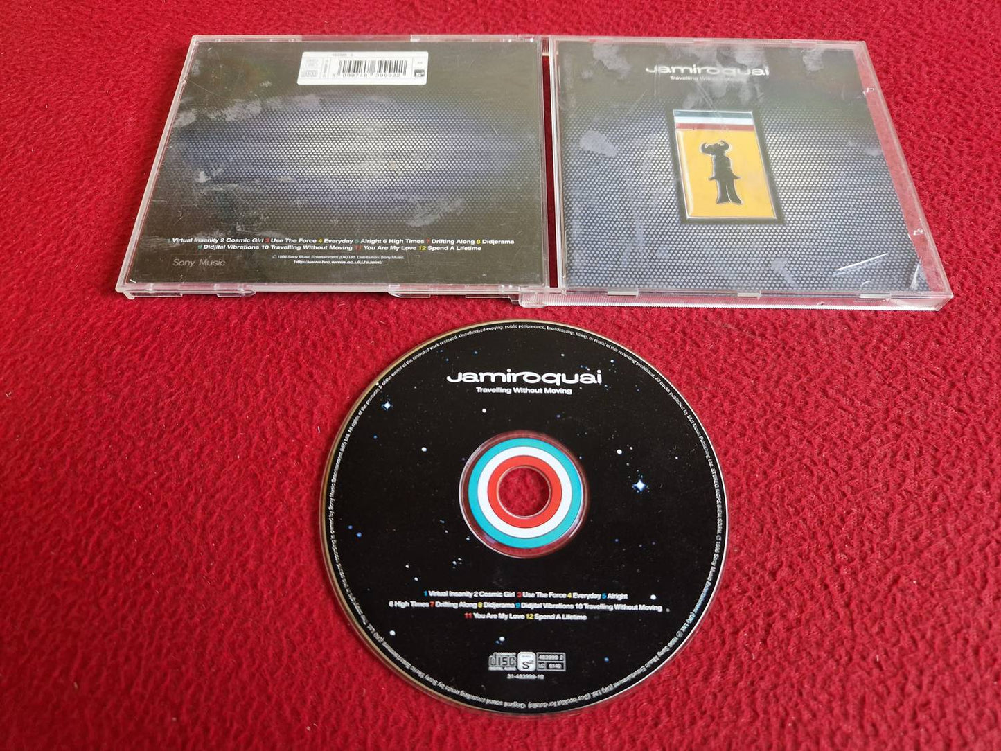 JAMIROQUAI TRAVELLING WITHOUT MOVING CD