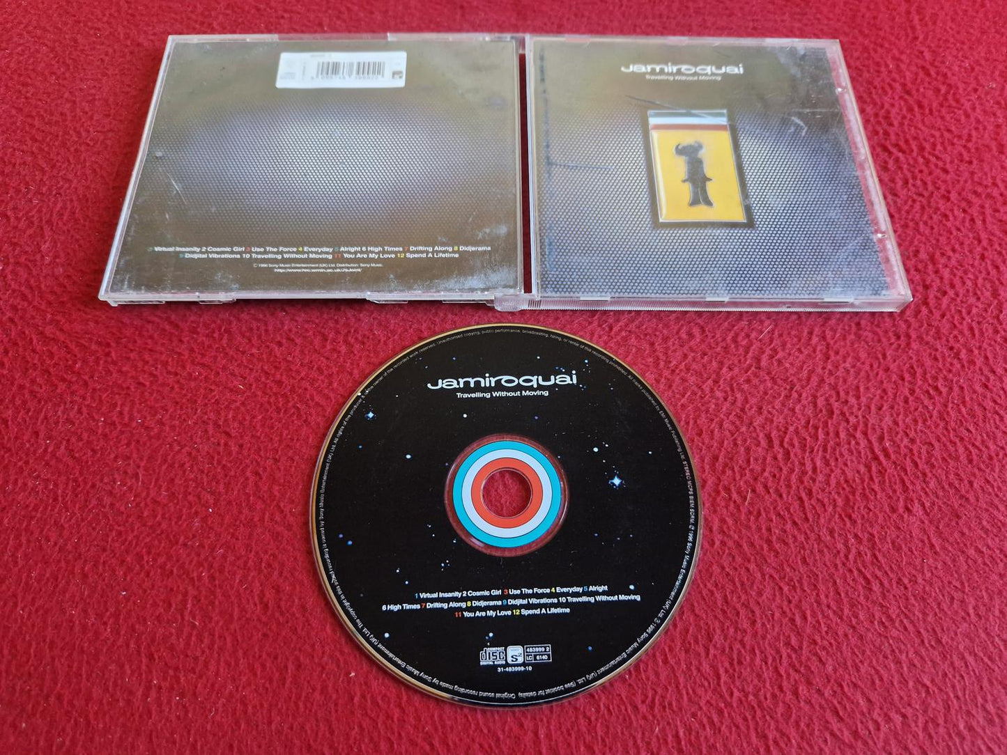 JAMIROQUAI TRAVELLING WITHOUT MOVING CD